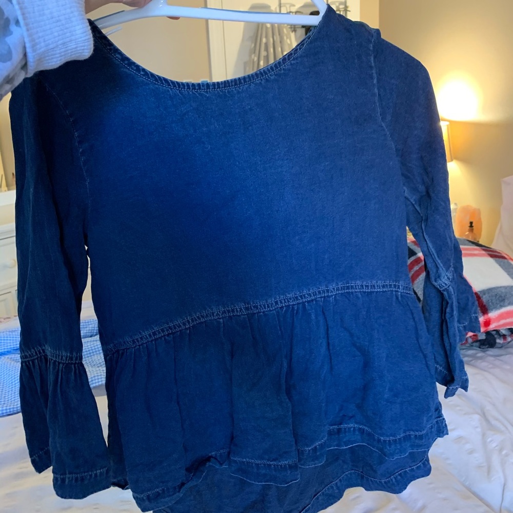 Denim top